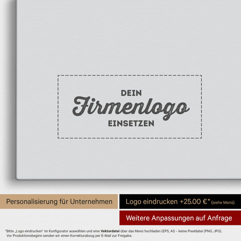 Afrika-Karte als Pinn-Leinwand in Multicolor Gray, auf die ein Firmenlogo eingedruckt werden kann und weitere Individualisierungen als Sonderanfertigung vorgenommen werden können