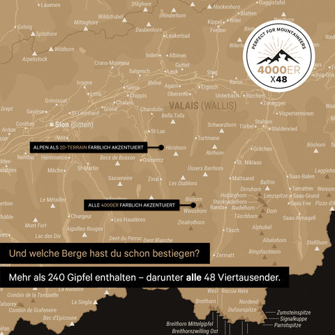 Mappa Svizzera magnetica TRAVEL® Magnetboard – Nero sonar