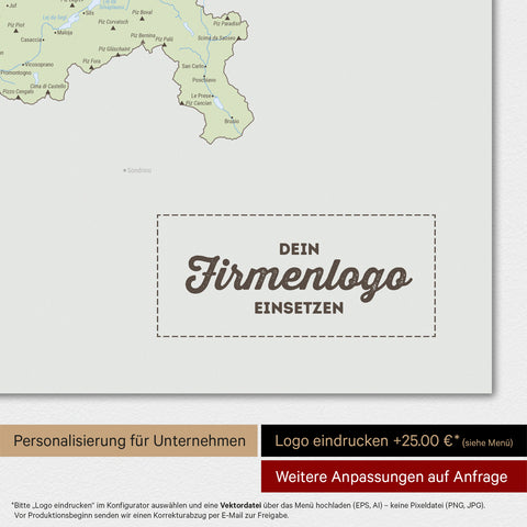 Mappa politica Svizzera TRAVEL® Magnetboard – Multicolor Atlante