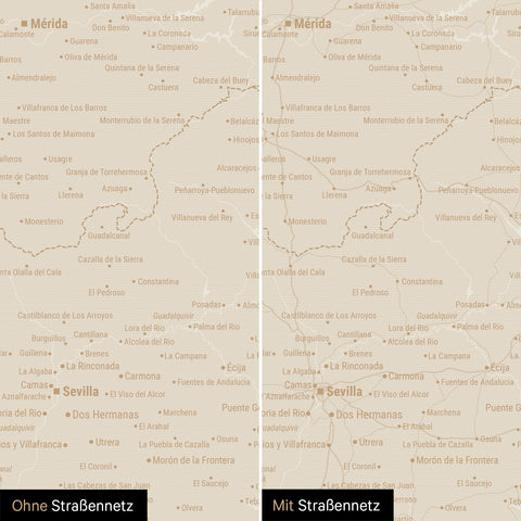 Mappa di Spagna e Portogallo per puntine TRAVEL® – Hale Navy