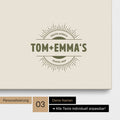 Südafrika-Karte als Pinn-Leinwand in Olive Green mit eingedruckten Namen als Logo in Form einer Sonne